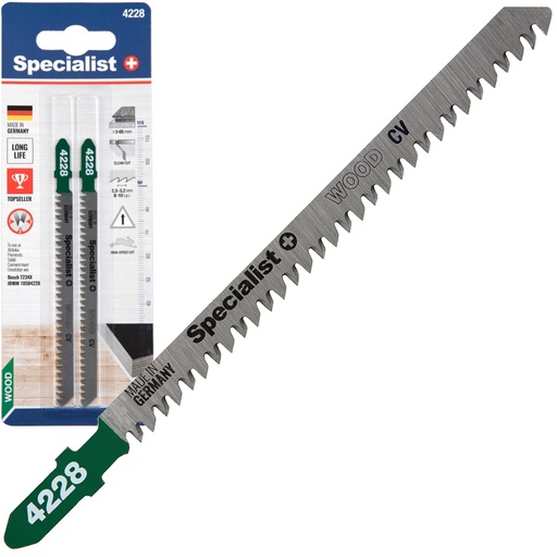 [63-4228] SPECIALIST+ saag 4228 (T234X) 115 mm, 2 tk