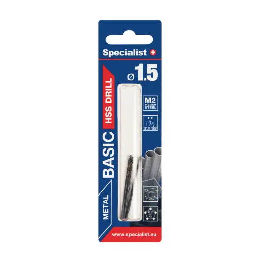 [64-0015] SPECIALIST+ metallipuur BASIC, 1.5mm, 3 tk