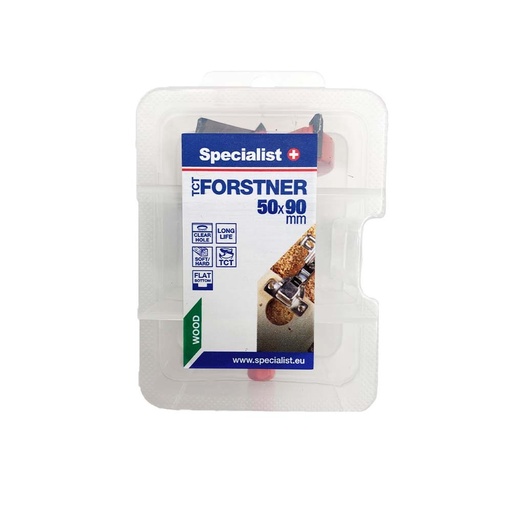 [69/3-0050] SPECIALIST+ frees FORSTNER, 50 x 90 mm