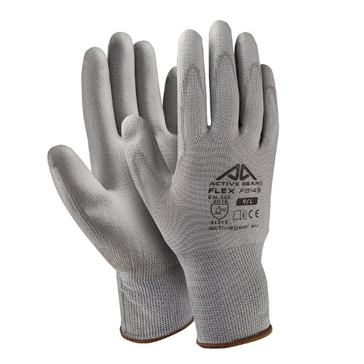 [72-F8148] Active Gear hallid polüuretaanist kindad, M
