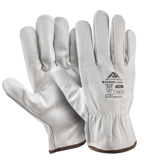 [72-S6108] Active STRONG nahast töökindad, M