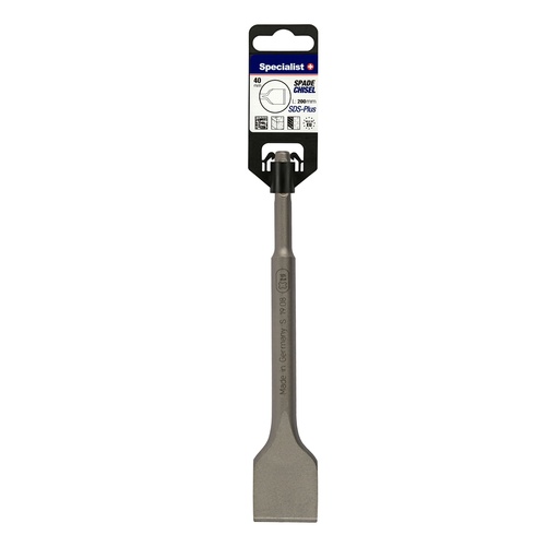 [77-003] SPECIALIST+ SDS+ spade chisel PREMIUM, 40 mm