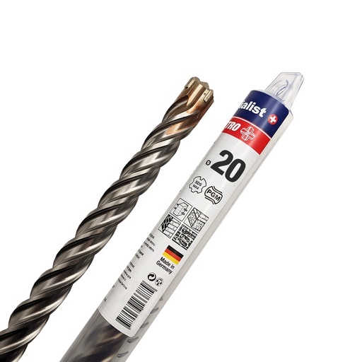 [77/1-20400] SPECIALIST+ SDS MAX hammer drill bit,  20x400/520 mm