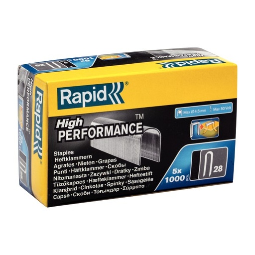 [78-52810] Staples Rapid 28/10, 5000 pcs.