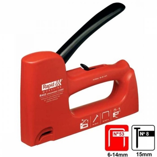 [78-R453] Klambrilööja Rapid HANDY R453 tüüp 53