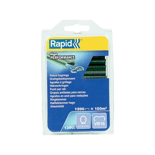 [78-VR1601PG] Haakeklambrid VR16 1390 tk, rohelised