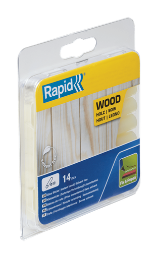 [78-WOOD] Wood glue 125 g, RAPID, 14 pcs