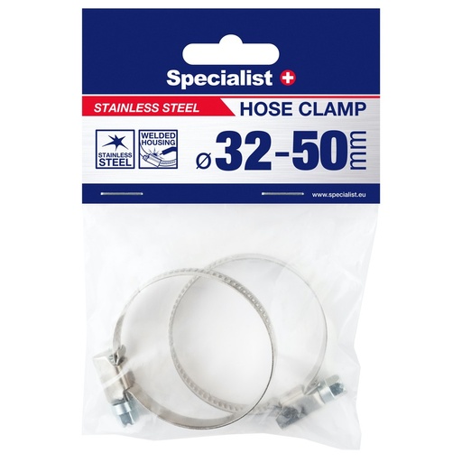 [81-7050] SPECIALIST+ roostevabast terasest klamber, 32-50 mm, 2tk