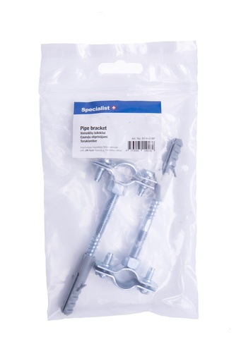 [81/4-042P] SPECIALIST+ pipe bracket, 40-45 mm, 1 1/4", 2 pcs