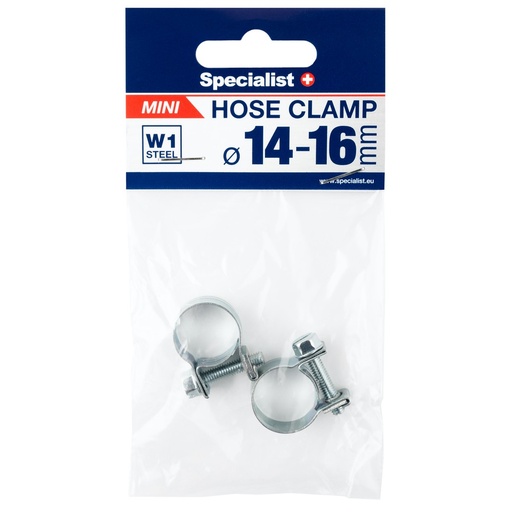 [81/6-0016] SPECIALIST+ mini klamber, 14-16 mm, 2 tk