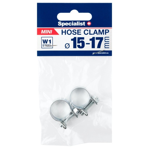 [81/6-0017] SPECIALIST+ mini klamber, 15-17 mm, 2 tk
