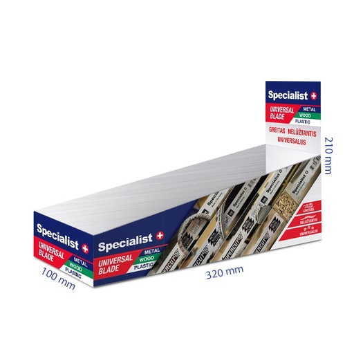 [86-0715] Cardboard display for BI-METAL blades