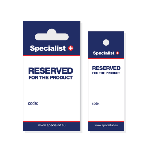 [86-0840REZ1] SP+ karte produkta rezervācijai (liela)
