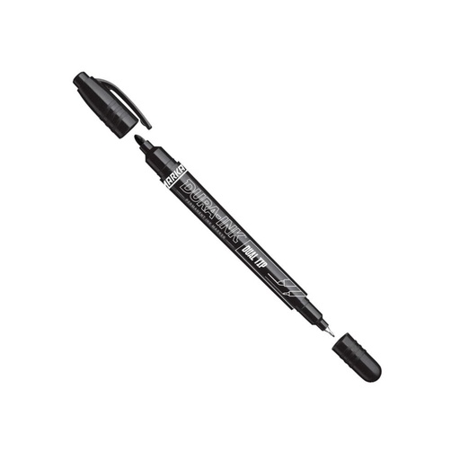[46-96283] Markal marker DURA-INK kahe otsaga, 0.7 mm, must