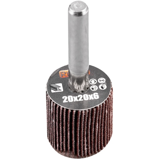 [42-C4385] Šlifavimo skriemulys su koteliu 60x30x6, P40