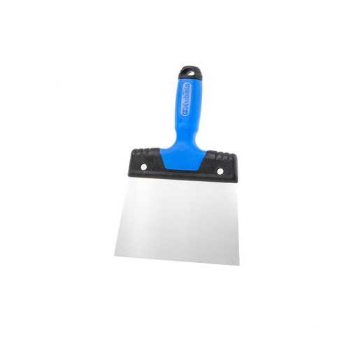 [60-0571] Stainless steel spatula width 120, 2 component plastic handle G-7