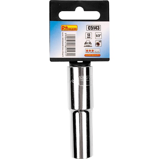 [42-C5164] Pikk padrun 12-kant, 1/2", 34 mm