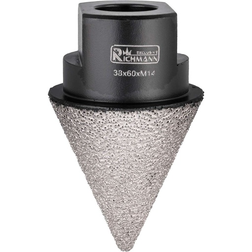 [42-C4849] Dimanta konusfrēze M14, 2-38 mm