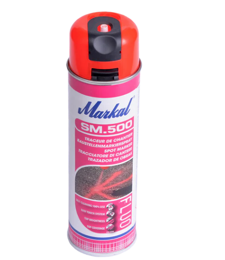[46-40100100] Aerosol marker SM500, white