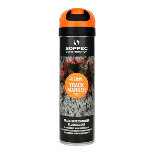 [46/2-141216] Žymėjimo dažai Track Marker, oranžiniai, SOPPEC, 500 ml