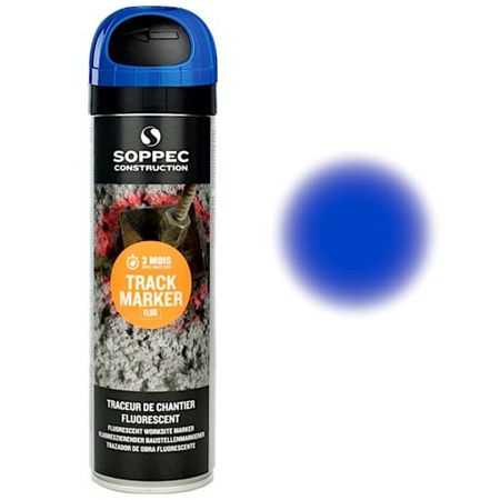 [46/2-141219] Žymėjimo dažai Track Marker, mėlyni, SOPPEC, 500 ml
