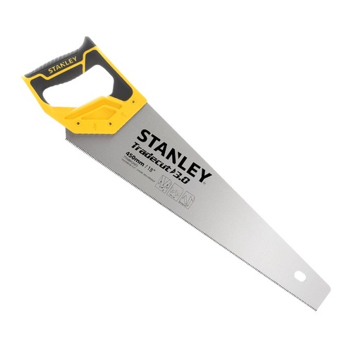 [62-20354] Stanley Tradecut Wood Saw, 450 mm 8TPI