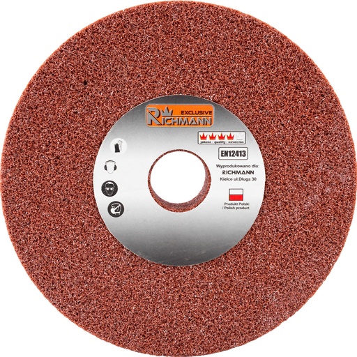 [42-C4772] CERAMIC GRINDING WHEEL 125 x 20 x 20 RED 99A60K