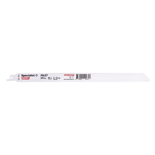 [63-401] SPECIALIST+ tiigersae tera euroalusele, 300 mm, 10TPI