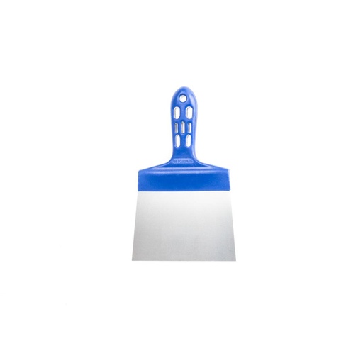 [60-0508] Stainless steel putty with plastic handle130X85 MM
