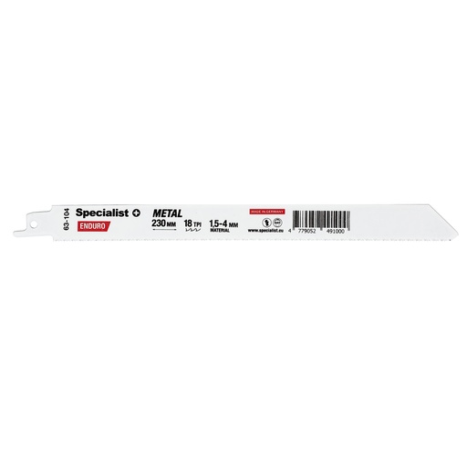 [63-104] SPECIALIST+ metallisaag, 230 mm, 18TPI