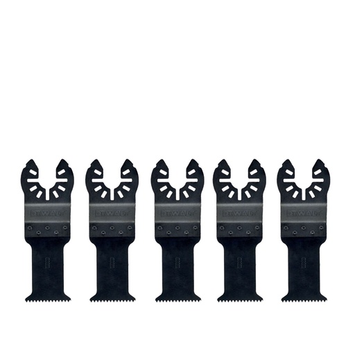 [26/5-DT20725] Multitööriista tera, 30 mm x 43 mm, DeWALT, 5 tk