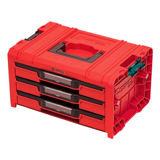 [74-PROD3T] Qbrick System PRO Drawer 3 Toolbox 2.0 Expert RED UHD Custom