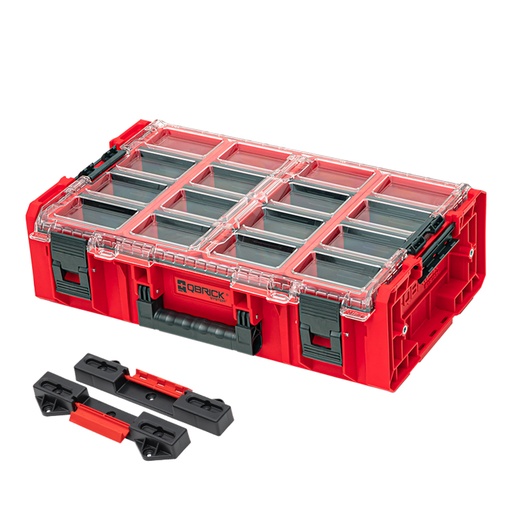 [74-ONEORG2XL] QBRICK SYSTEM ONE Organizer 2XL 2.0  RED UHD Custom + Adapter PROMO