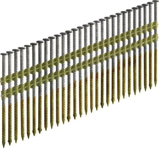 [76-HB59ASBSR] Naelarihm SENCO HB 3,1x90 mm, sakiline, välistöödeks, 2000 tk