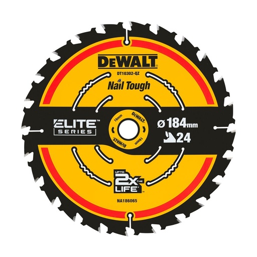 [11-DT10302] Saeketas DeWalt ELITE CSB 184x16mm 24T