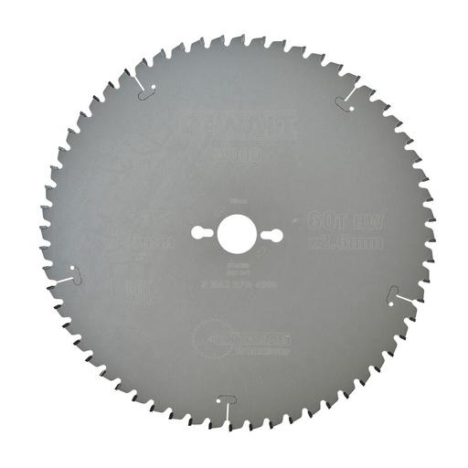 [11-DT4260] Saeketas DeWalt 305mmx30mm 60T