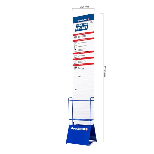 [86-0102EE] MAGNET loodide stend, EE
