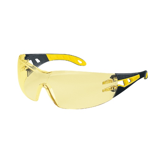 [80-9192385] Safety spectacles UVEX PHEOS, yellow