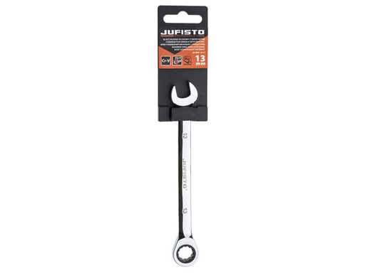 [45-IRW1013] Combination ratchet wrench 13 mm, JUFISTO