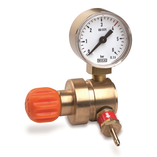 [10/2-507E] Reguleeritav gaasirõhuregulaator manomeetriga