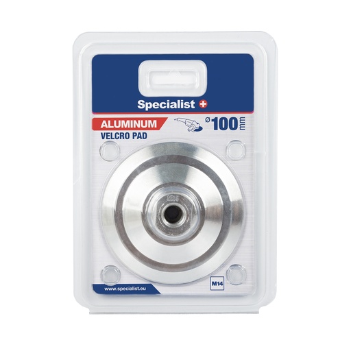 [37-0100] SPECIALIST+ self-adhesive sanding pad, aluminum, 100 mm
