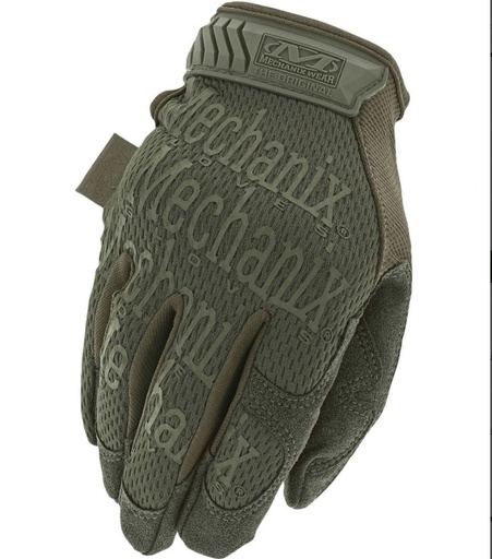 [83-MG60011] Gloves Mechanix The Original® Olive Drab XL size. Velcro, synthetic leather, TrekDry®