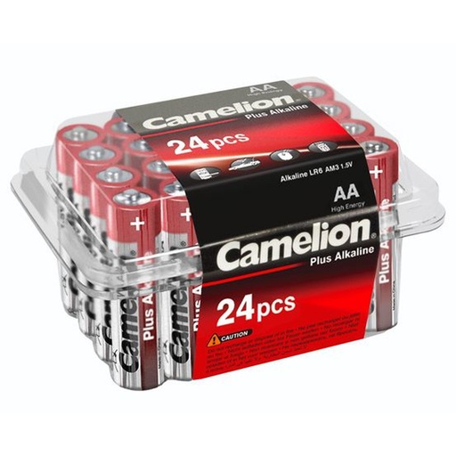 [44/1-LR06PB24] Patareid leeliselised, AA, LR06 B24, 1,5V, CAMELION, 24 tk.