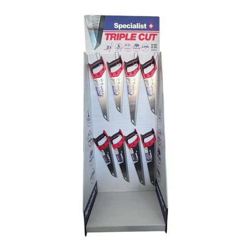 [86-0630] Cardboard stand for hand saws, SPECIALIST+