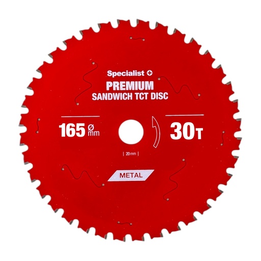 [51/4-16530] Cutting disc 165x30Tx20mm, Sandwich PREMIUM, SPECIALIST+