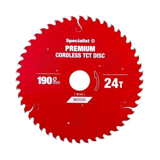 [51/2-19024] Cutting disc 190x24Tx30mm, Cordless PREMIUM, SPECIALIST+