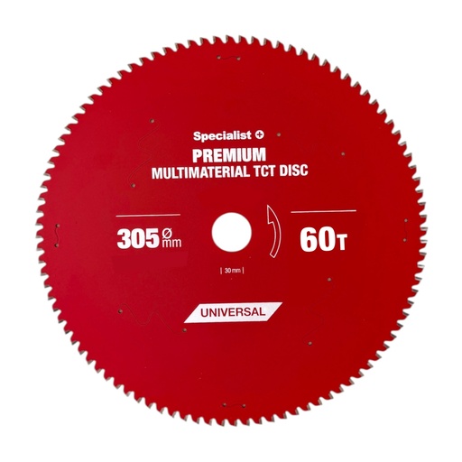 [51/8-30560] Cutting disc 305x60Tx30mm, Multimaterial PREMIUM, SPECIALIST+