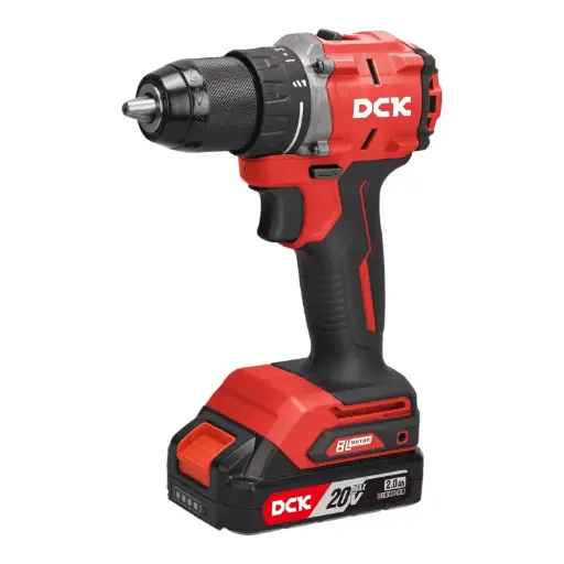 [26/8-KDJZ2060AM] Cordless brushless driver 20V, KDJZ2060AM, DCK (2x2,0Ah battery, charger)