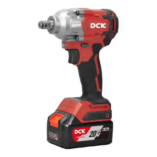 [26/8-KDPB488EK] Akulöökmutrikeeraja 20V, KDPB488EK, DCK (2x4,0Ah aku, laadija)