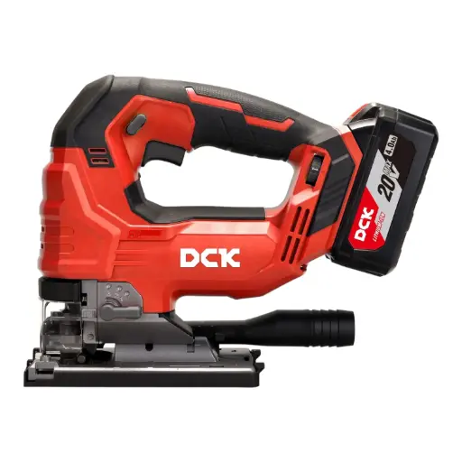 [26/8-KDMQ85FK] Cordless brushless jigsaw 20V, KDMQ85FK, DCK (2x5,0Ah battery, charger)